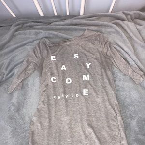 Quarter Sleeve Long Shirt